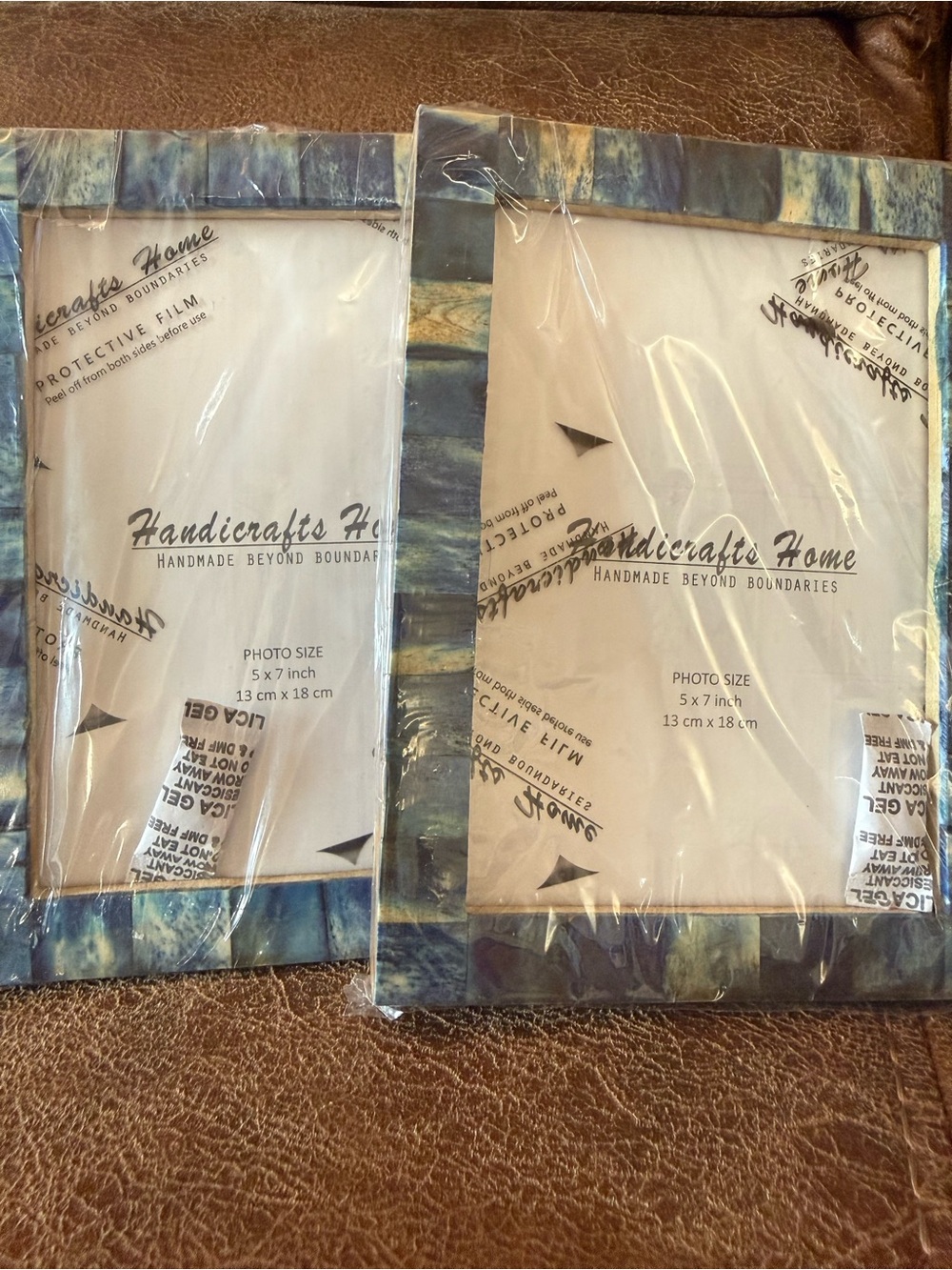 Blue Shell Photo Frame - 5x7 inch